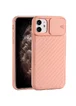 Чехол Camshield TPU со шторкой защищающей камеру для Apple iPhone 11 (6.1") Розовый / Pink Sand