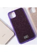 TPU чехол Bling World Grainy Diamonds для Apple iPhone 11 (6.1") Фиолетовый