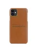 Кожаная накладка G-Case Cardcool Series для Apple iPhone 11 (6.1") Коричневый