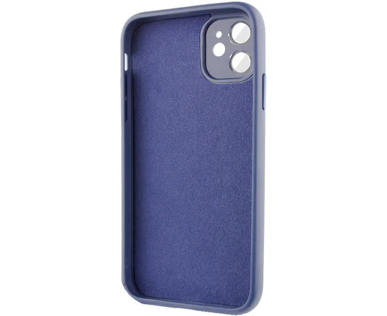 Чехол TPU+Glass Sapphire Midnight для Apple iPhone 11 (6.1") Синий / Deep navy