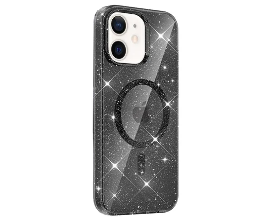 Чохол TPU Eclipse Sparkle (MagFit) для Apple iPhone 11 (6.1") Black