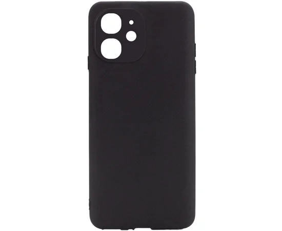 Силиконовый чехол Candy Full Camera для Apple iPhone 11 (6.1") Черный / Black