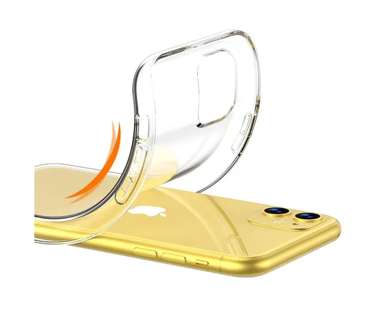 TPU чехол Epic Transparent 1,0mm для Apple iPhone 11 (6.1") Бесцветный (прозрачный)