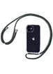Чехол TPU Crossbody Transparent для Apple iPhone 11 (6.1") Зеленый / Forest green