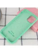 Чохол Silicone case (A) (з закритим низом) для Apple iPhone 11 (6.1 ") Зелений / Spearmint