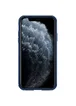 Карбоновая накладка Nillkin CamShield Pro Magnetic для Apple iPhone 11 (6.1") Синий