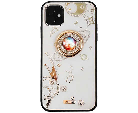 TPU+Glass чехол TYBOMB Cloud Atlas для Apple iPhone 11 (6.1") white