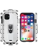 Ударопрочный чехол Transformer Alita под магнитный держатель для Apple iPhone 11 (6.1") Серебряный