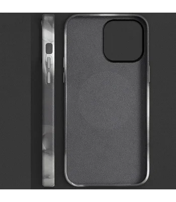 Шкіряний чохол Figura Series Case with MagSafe для Apple iPhone 11 (6.1") Black