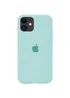 Чохол Silicone Case Full Protective (AA) для Apple iPhone 11 (6.1") Бірюзовий / Turquoise