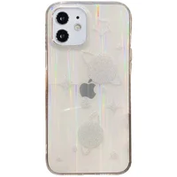 TPU+Glass чехол Aurora Space для Apple iPhone 11 (6.1") Планеты