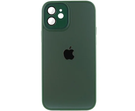 Чехол TPU+Glass Sapphire Midnight для Apple iPhone 11 (6.1") Зеленый / Forest green