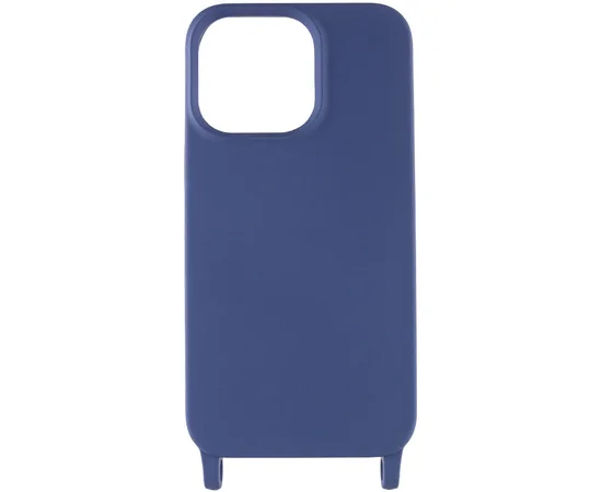 Чохол TPU two straps California для Apple iPhone 11 (6.1") Темно-синій / Midnight blue