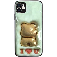 TPU+PC чехол Prisma Fluffie для Apple iPhone 11 (6.1") Bear