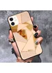 TPU+Glass чехол TYBOMB Shinig Miror для Apple iPhone 11 (6.1") Розовый