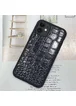 Кожаный чехол Сrocodile leather series для Apple iPhone 11 (6.1") Черный
