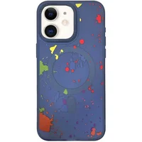 Чехол TPU+PC Flush with MagSafe для Apple iPhone 11 (6.1") Dark blue