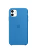 Чехол Silicone case (AAA) для Apple iPhone 11 (6.1") Синий / Surf Blue