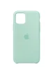 Чехол Silicone case (A) для Apple iPhone 11 (6.1") Бирюзовый / Marine Green