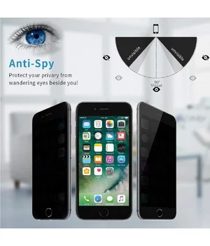 Захисне скло Privacy 5D (full glue) для Apple iPhone 11 / XR (6.1 ") Чорний