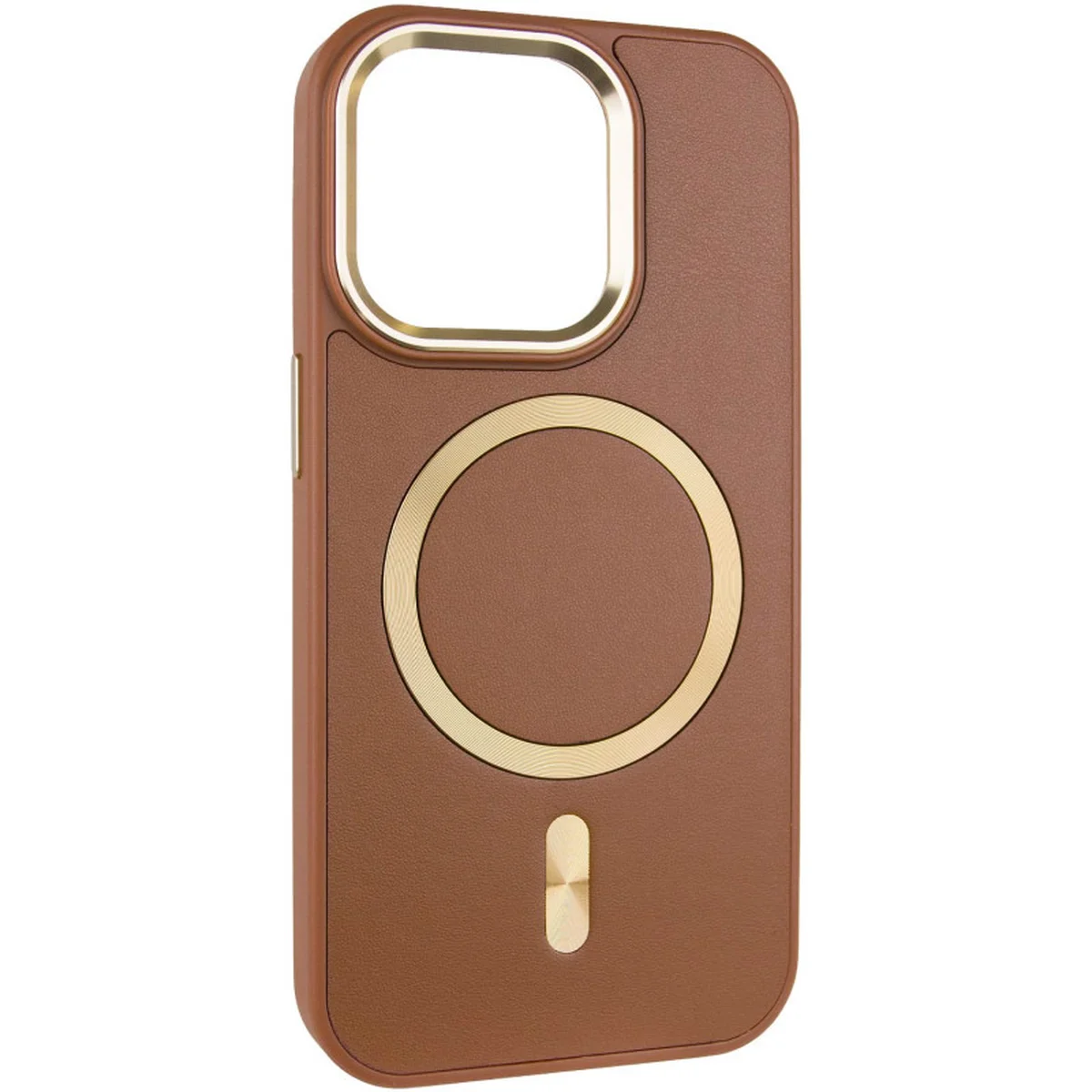 Кожаный чехол SnapCase with MagSafe для Apple iPhone 11 (6.1") Brown
