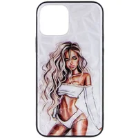 TPU+PC чехол Prisma Ladies для Apple iPhone 11 (6.1") White
