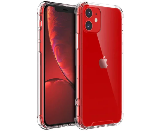 TPU чехол Epic Ease с усиленными углами для Apple iPhone 11 (6.1") Прозрачный / Transparent