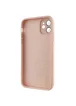 Чехол TPU+Glass Sapphire Midnight для Apple iPhone 11 (6.1") Розовый / Pink Sand