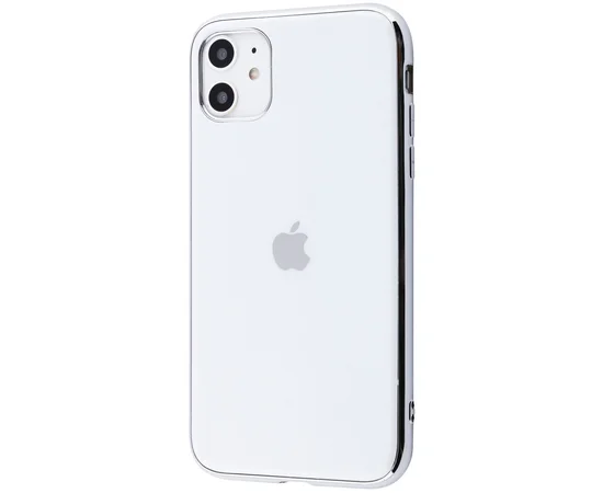 TPU чехол Matte LOGO для Apple iPhone 11 (6.1") Белый / White