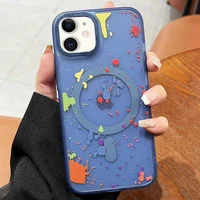 Чехол TPU+PC Flush with MagSafe для Apple iPhone 11 (6.1") Dark blue