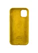 Чехол ALCANTARA Case Full для Apple iPhone 11 (6.1") Желтый