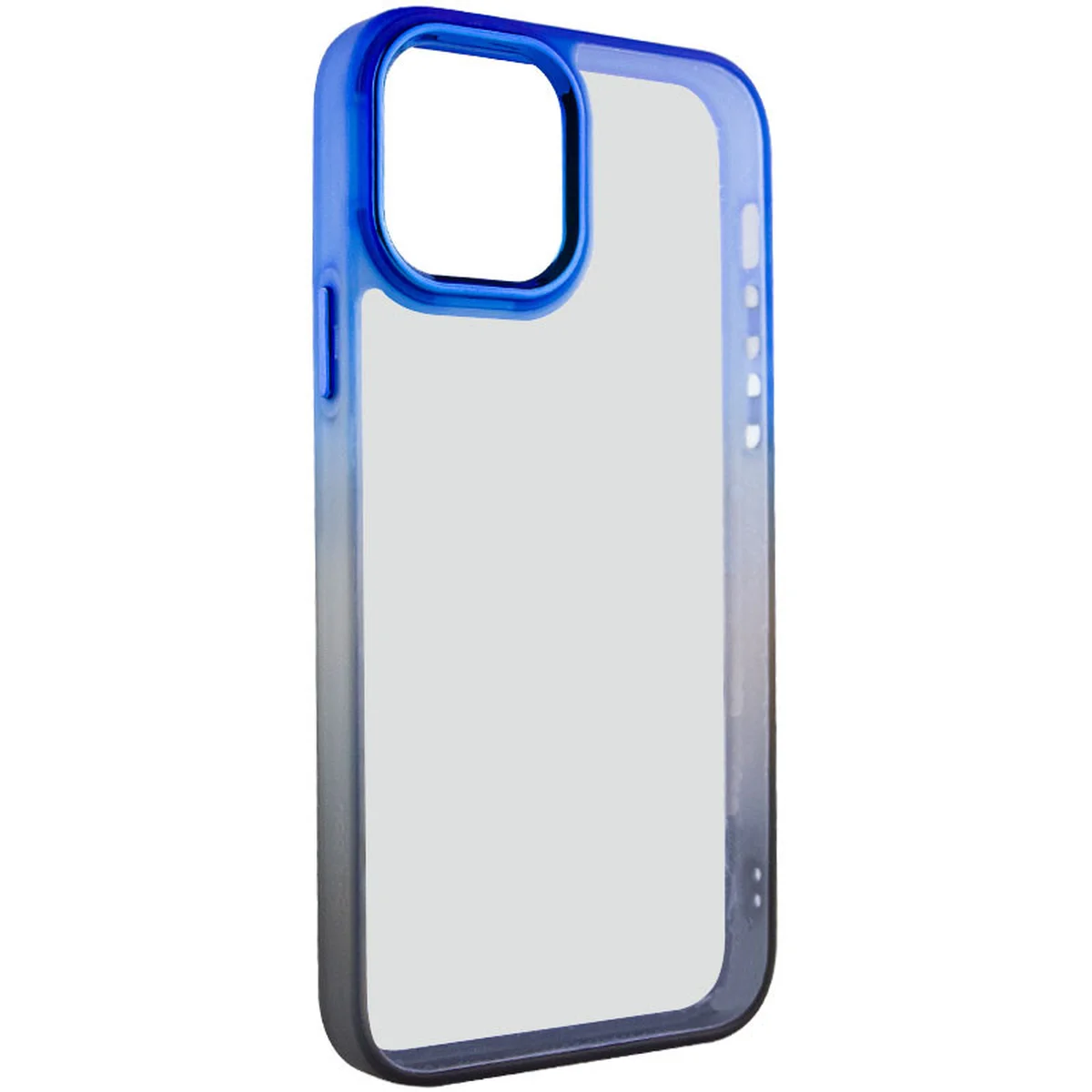 Чехол TPU+PC Fresh sip series для Apple iPhone 11 (6.1") Черный / Синий
