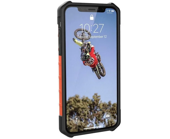 Ударопрочный чехол UAG Pathfinder камуфляж для Apple iPhone 11 (6.1")  Оранжевый