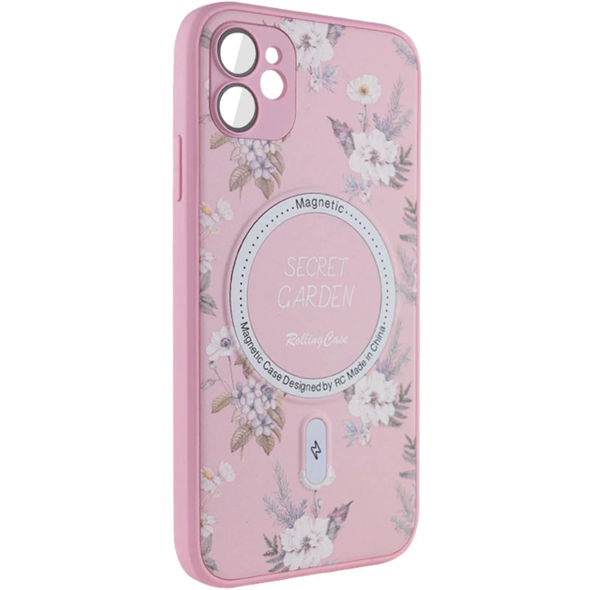 TPU+PC чохол Secret Garden with MagSafe для Apple iPhone 11 (6.1") Pink