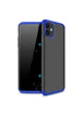 Пластиковая накладка GKK LikGus 360 градусов для Apple iPhone 11 (6.1") Черный / Синий