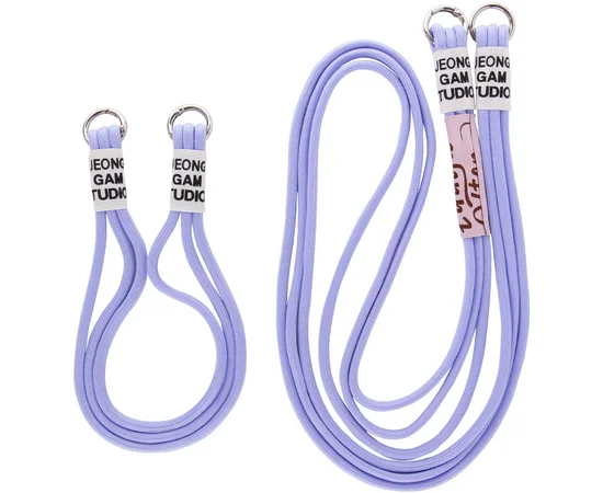 Чехол TPU two straps California для Apple iPhone 11 (6.1") Сиреневый