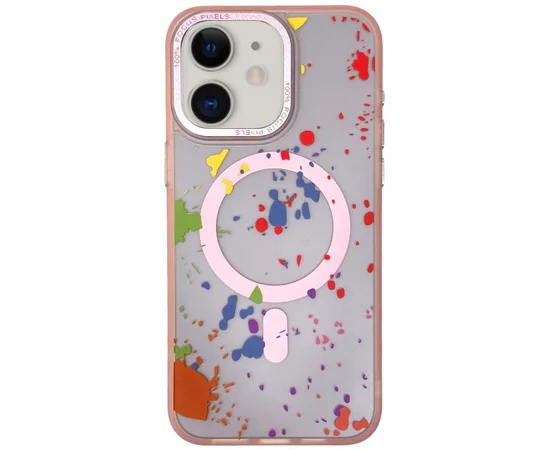 Чохол TPU+PC Flush with MagSafe для Apple iPhone 11 (6.1") Baby pink