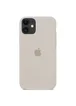 Чехол Silicone case (A) для Apple iPhone 11 (6.1") Серый / Stone