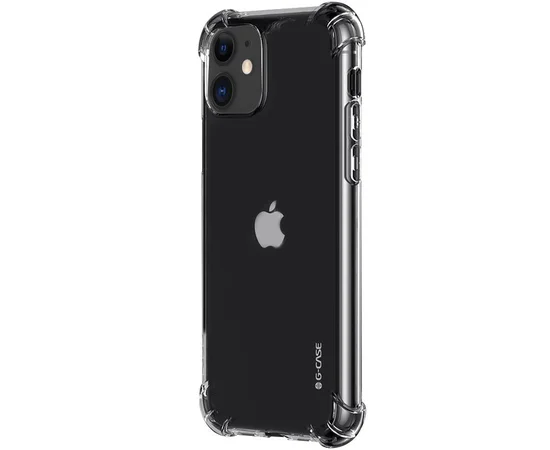 TPU чехол G-Case Lcy Resistant для Apple iPhone 11 (6.1") Прозрачный