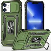 Удароміцний чохол Camshield Army Ring для Apple iPhone 11 (6.1") Оливковий / Army Green