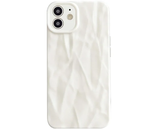 Чехол TPU Texture для Apple iPhone 11 (6.1") White