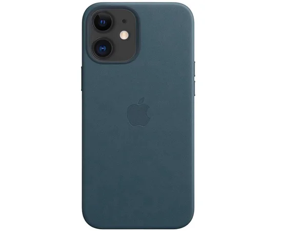 Кожаный чехол Leather Case (AAA) для Apple iPhone 11 (6.1") Midnight Blue