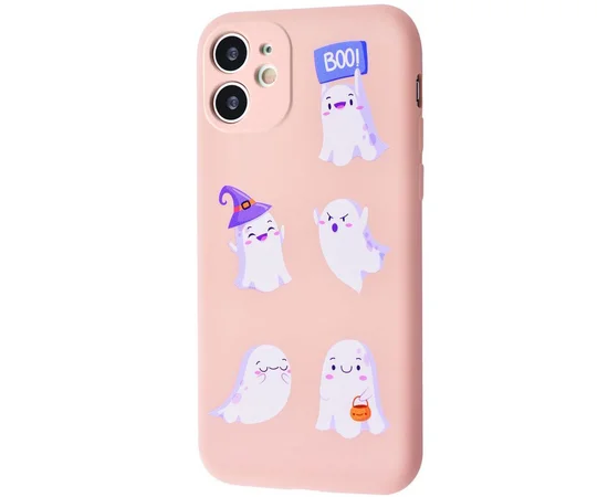 TPU чехол WAVE Fancy для Apple iPhone 11 (6.1") Ghosts / Pink sand