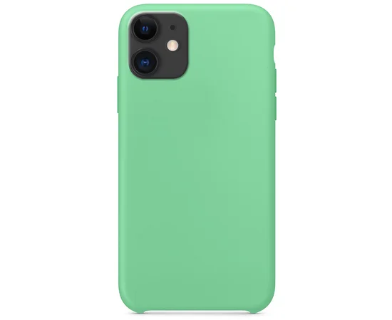 Силиконовый чехол Soft cover для Apple iPhone 11 (6.1") Зеленый / Spearmint