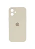 Чохол Silicone Case Square Full Camera Protective (AA) Apple iPhone 11 (6.1") Бежевий / Antigue White
