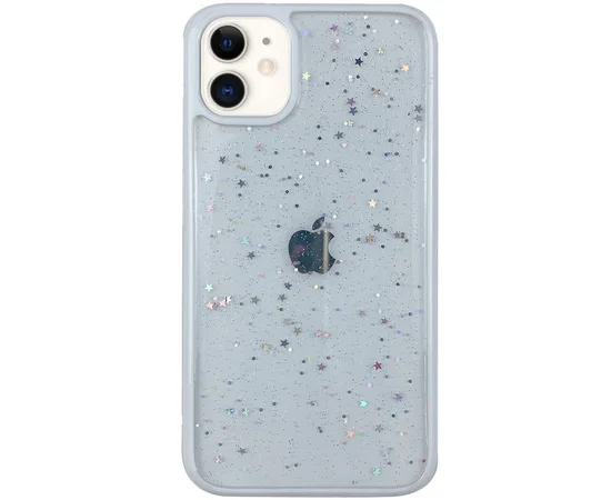 TPU+PC чехол Shiny Stars для Apple iPhone 11 (6.1") Белый