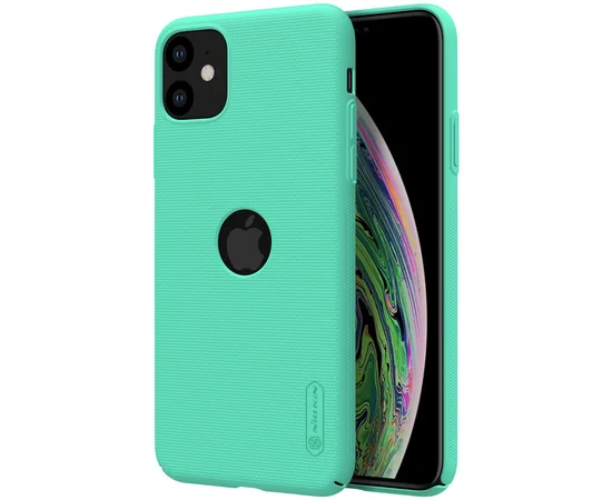 Чехол Nillkin Matte с лого для Apple iPhone 11 (6.1") Бирюзовый / Mint Green