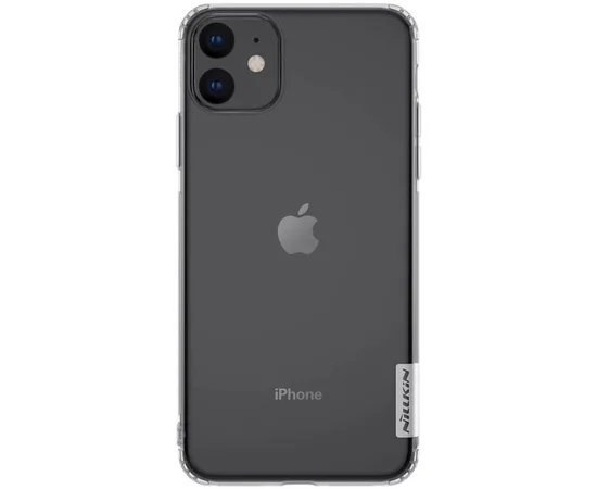 TPU чехол Nillkin Nature Series для Apple iPhone 11 (6.1") Бесцветный (прозрачный)