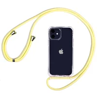 Чехол TPU Crossbody Transparent для Apple iPhone 11 (6.1") Желтый