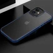 TPU+PC чехол Metal Buttons для Apple iPhone 11 (6.1") Синий